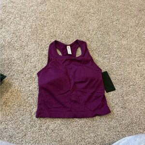 90 Degree By Reflex Purple Tank Top